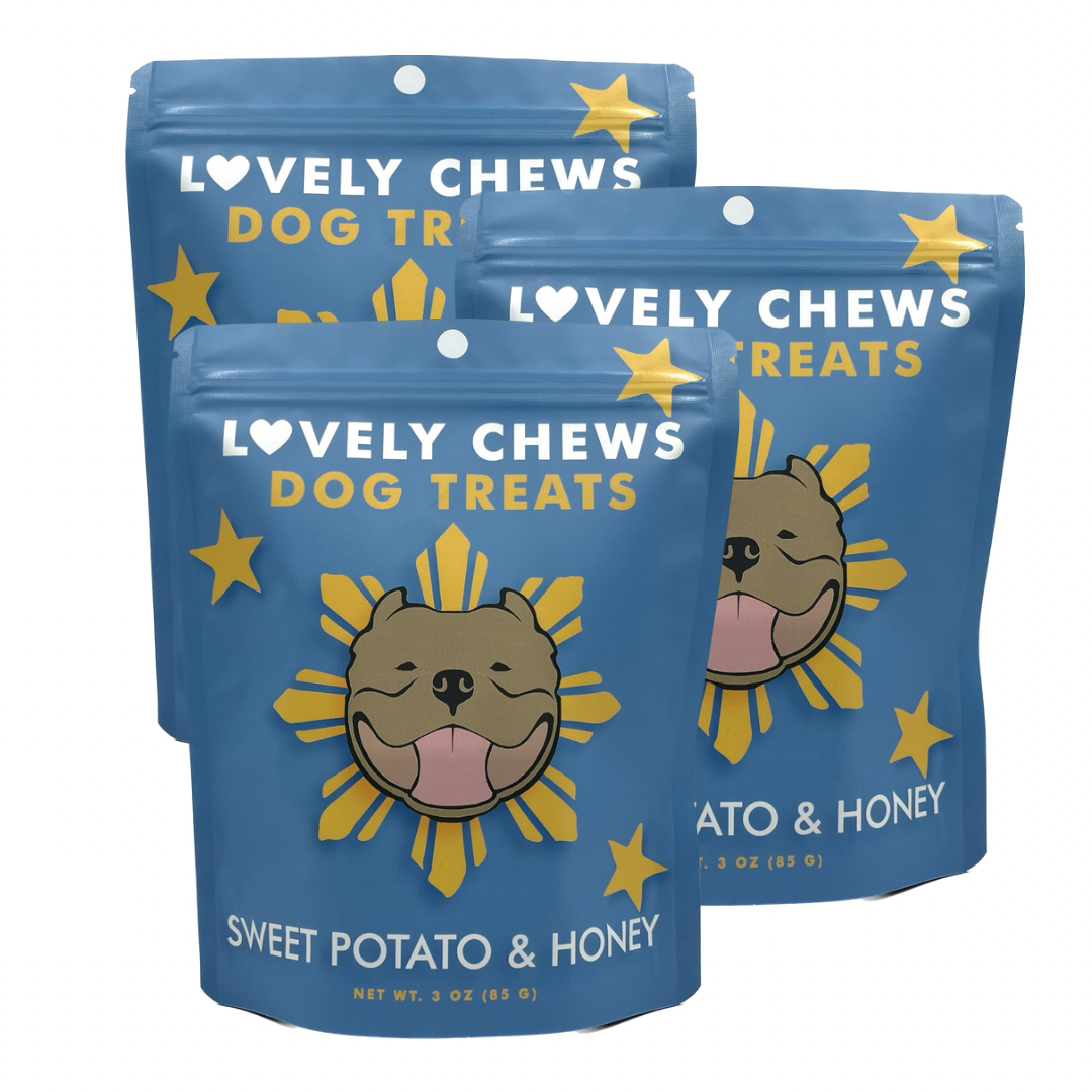 Sweet Potato & Honey Dog Treat _Front